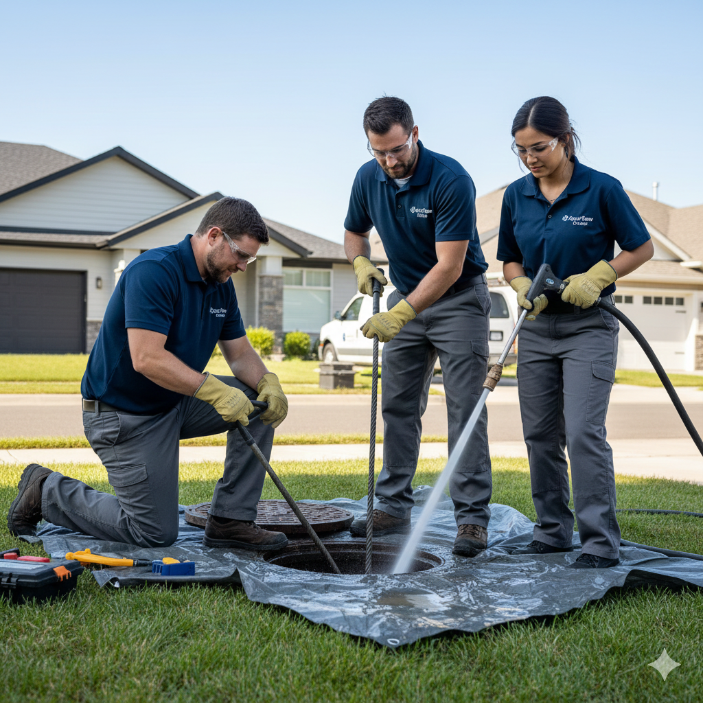 لخدمات تسليك المجاري ومعالجة المياه وتبريد الخزانات تسليك مجاري